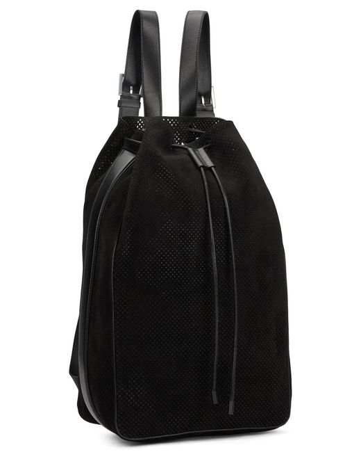 Tom Ford Black T-Line Backpack for men