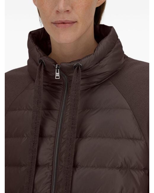 Herno Brown Polyester Modal Wool Jacket
