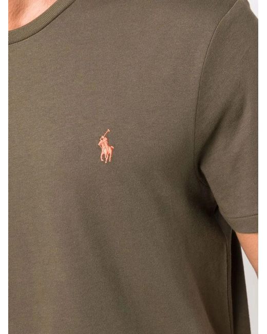 Polo Ralph Lauren Green Custom Slim Fit Jersey T-Shirt for men