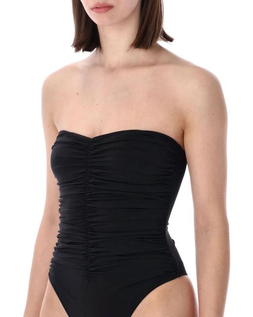 BELAMER Black Vivien Strapless One Piece