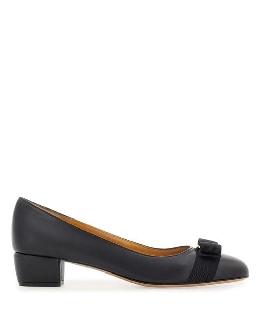 Ferragamo Brown Vara Soft