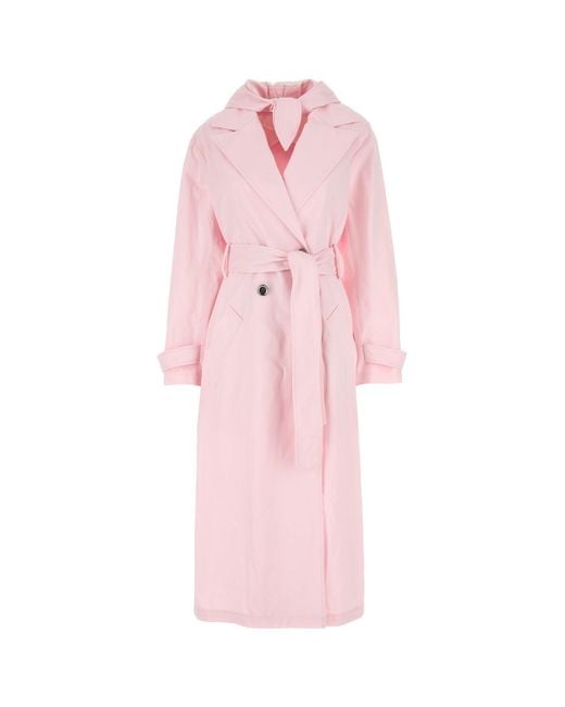 Givenchy Pink Hoody Trench