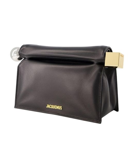 Jacquemus Black Leather Bag