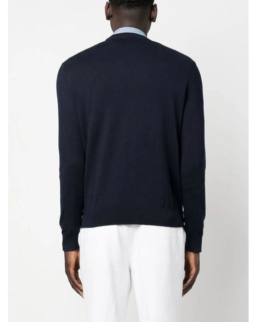 Polo Ralph Lauren Blue Cotton Pullover for men