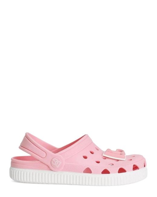 Dolce & Gabbana Pink Dolce & Gabbana Sandals With Logo