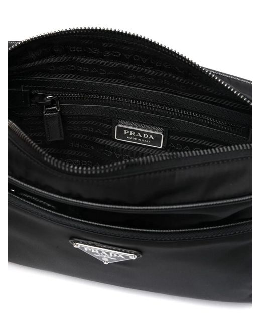 Prada Black Shoulder Bag for men