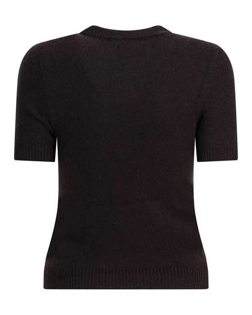 Sa Su Phi Black Cashmere Knit Sweater