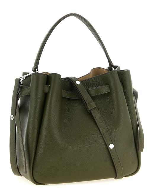 Tory Burch Green 'Romy' Bucket Bag