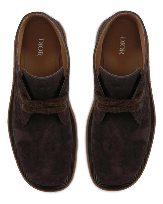 Dior Brown Suede Boot for men
