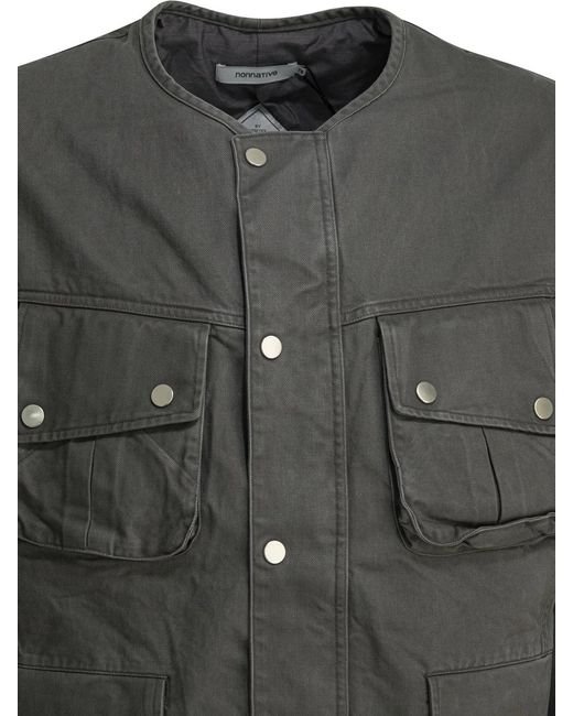 Nonnative Gray Utility Jacket for men