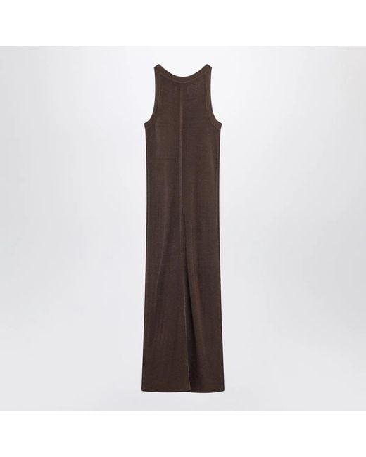 Loulou de Saison Brown Pablo Knitted Dress