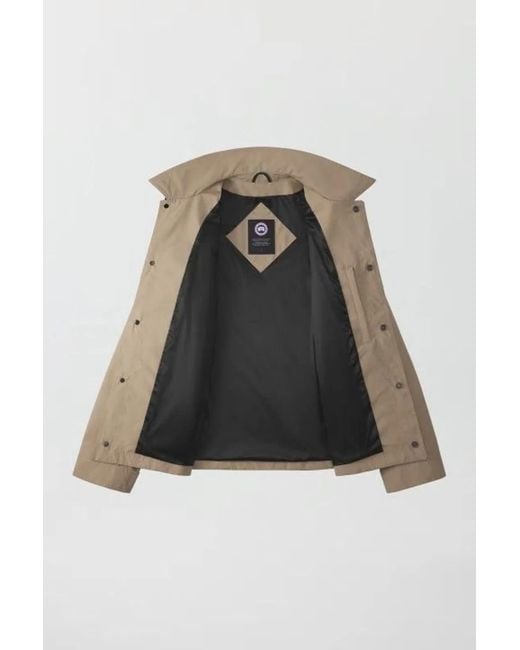 Canada Goose Natural Burnaby Techno Fabric Jacket for men
