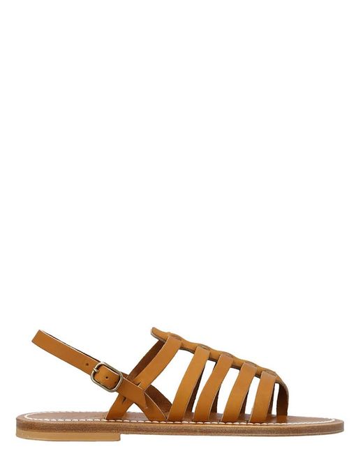 K. Jacques Brown 'Homere' Sandals
