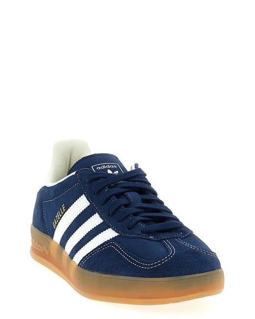 Adidas Originals Blue 'Gazelle Indoor' Sneakers for men