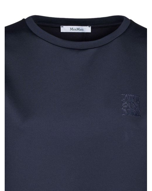 Max Mara Blue Top