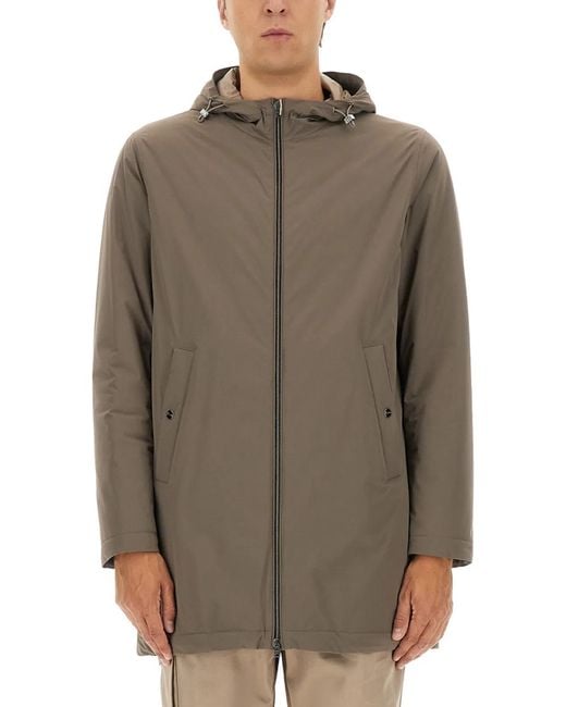 Herno Brown Parka "Resort" for men