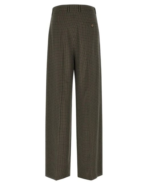 Balenciaga Green 'Large Tailored' Pants