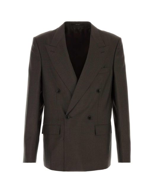 Gucci Black Fo Jacket for men