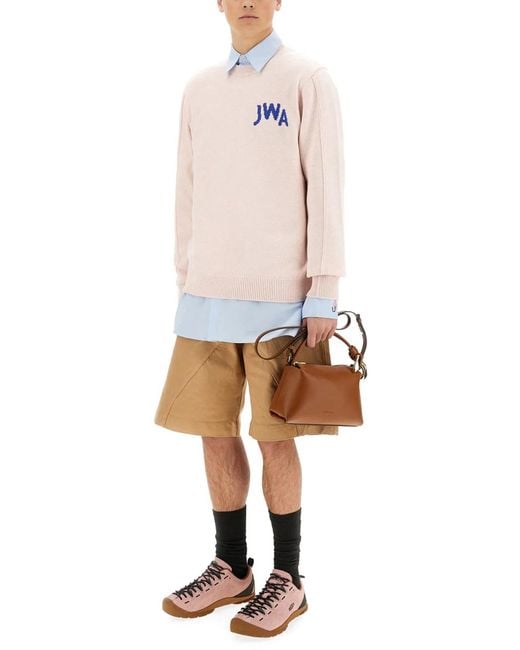 J.W. Anderson White Jersey With Logo for men
