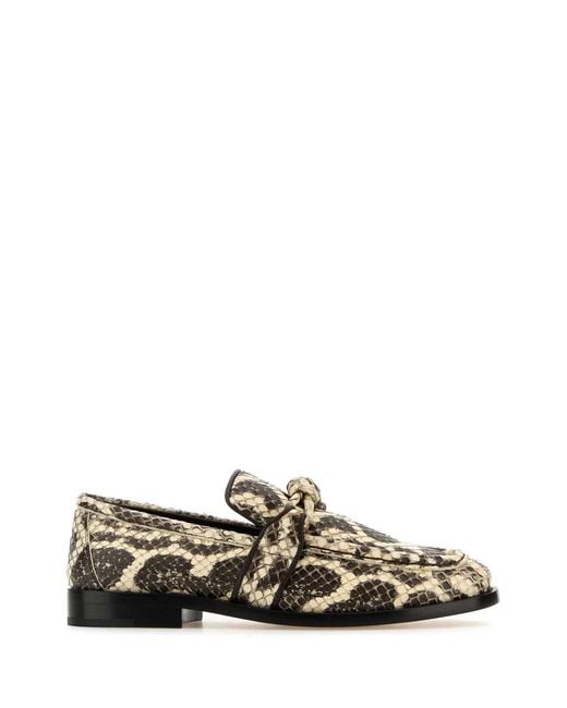 Bottega Veneta Multicolor Leather Astaire Loafers