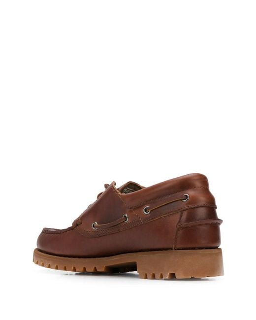Sebago Brown Mocassini Acadia for men