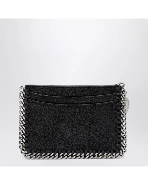 Stella McCartney Black Falabella Card Holder