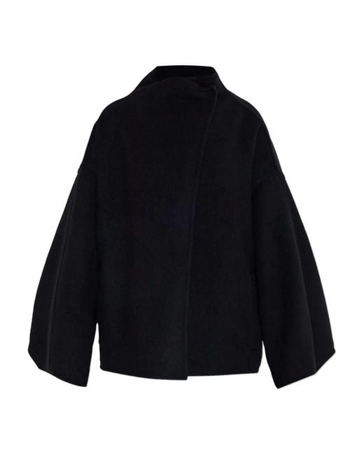DARKPARK Blue "North Midioversize" Cashmere Wool Jacket