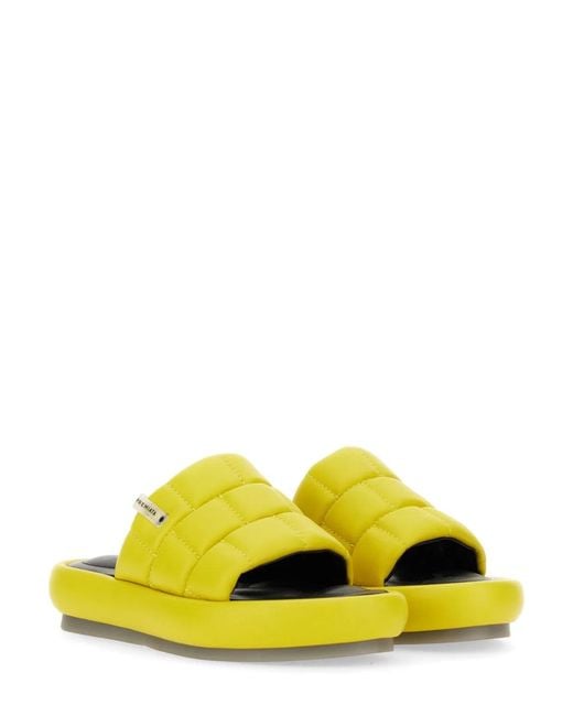 Premiata Yellow Nappa Sandal