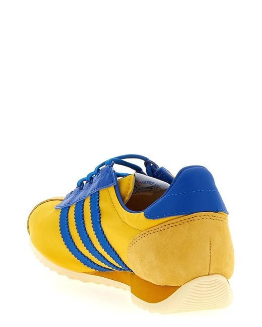 Adidas Originals Blue 'Sl 72' Sneakers