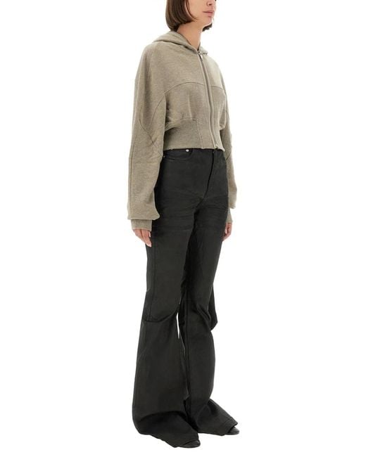 Rick Owens Gray "Gimp Collage" Sweatshirt