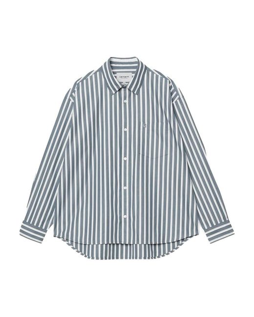 Carhartt Women's Blue L/Malden Shirt