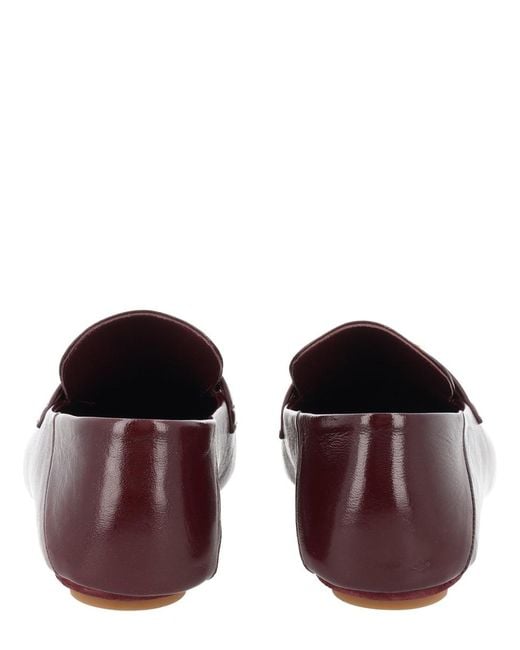 Fendi Purple Mocassino "Baguette"