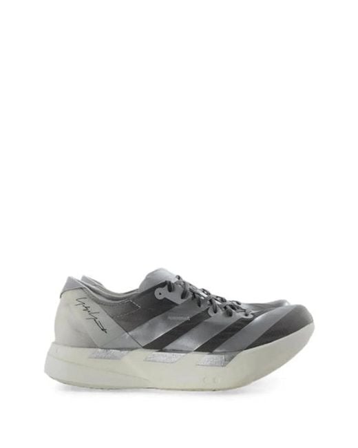 Y-3 Gray Adios Pro 4 for men