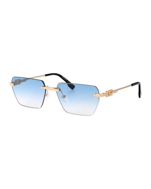 DSquared² Blue Metal Sunglasses for men
