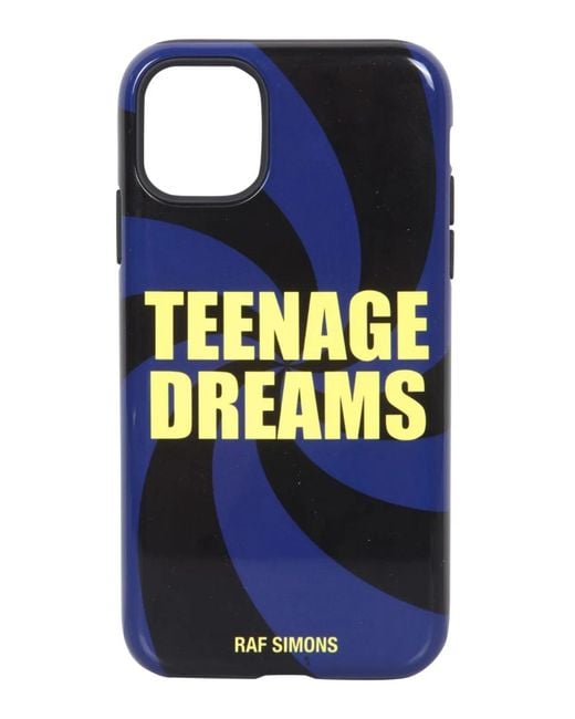 Raf Simons Blue Iphone 11 Teenage Dream Cover for men