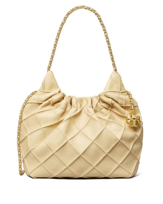 Tory Burch Natural Mini Hobo Bags