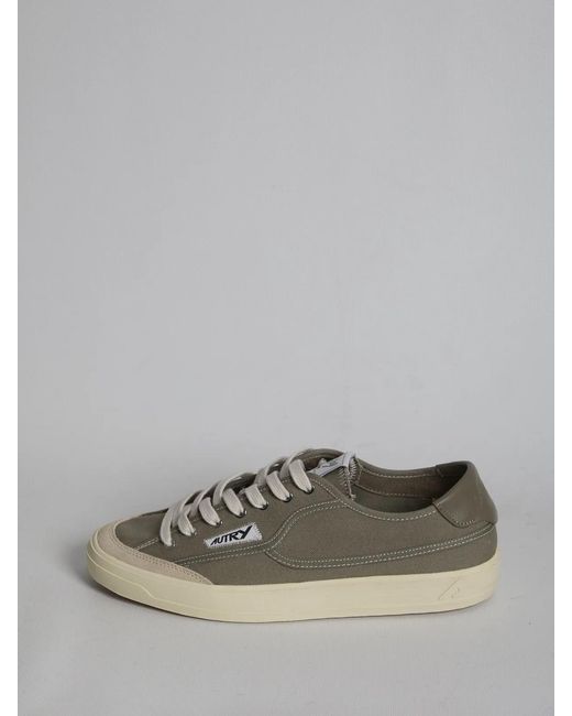 Autry Gray Windscape Low Sneakers for men