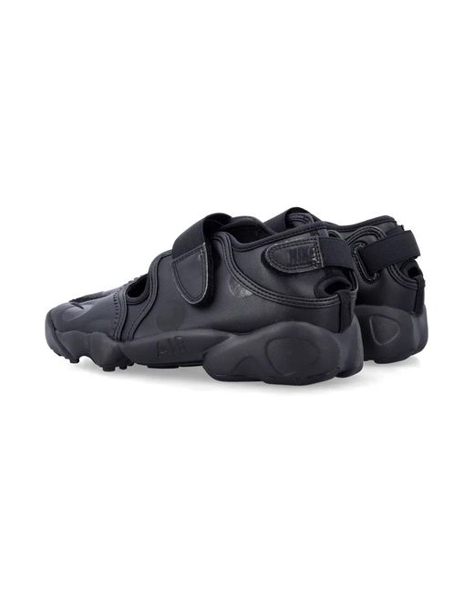 Nike Black Air Rift Split Toe Sneakers