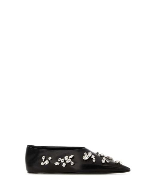 Jil Sander Black Ballerina