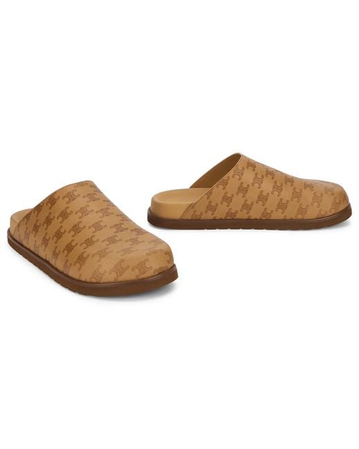 Céline Brown Clogs for men