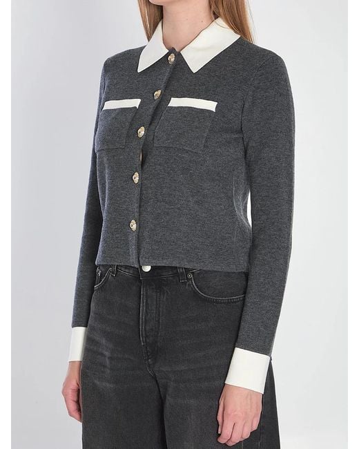 Self-Portrait Black Wool Sweater