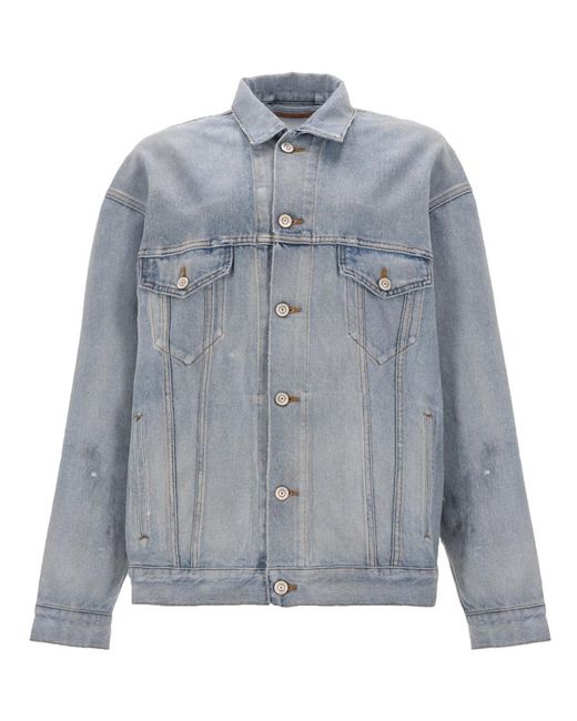 Balenciaga Blue Denim Jacket