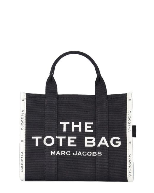 Marc Jacobs Black Canvas Jacquard Bag