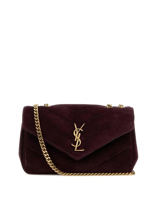 Saint Laurent Purple Ysl Bo S Loulou