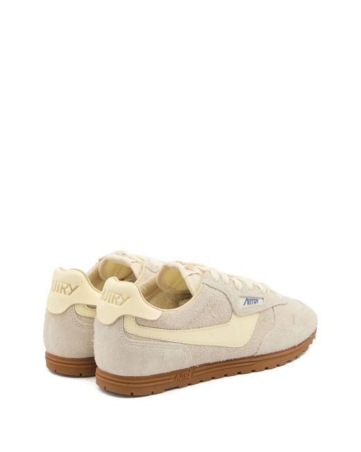 Autry White Windspin Low Sneaker