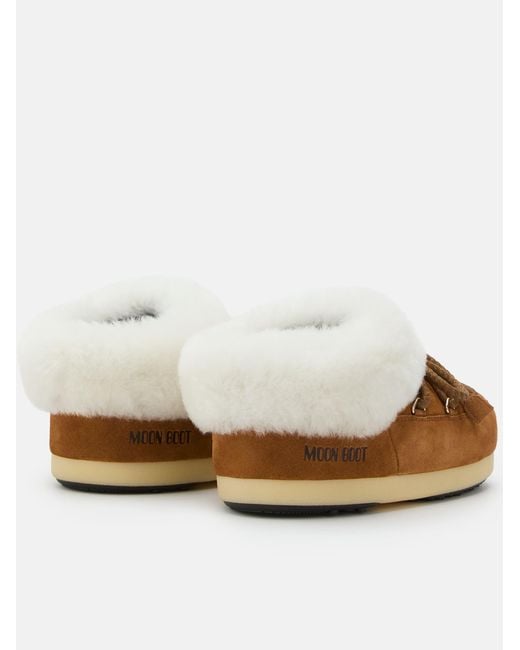 Moon Boot Brown Mb Evx Mule Suede