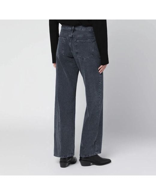 Agolde Blue Faded-Effect Jeans
