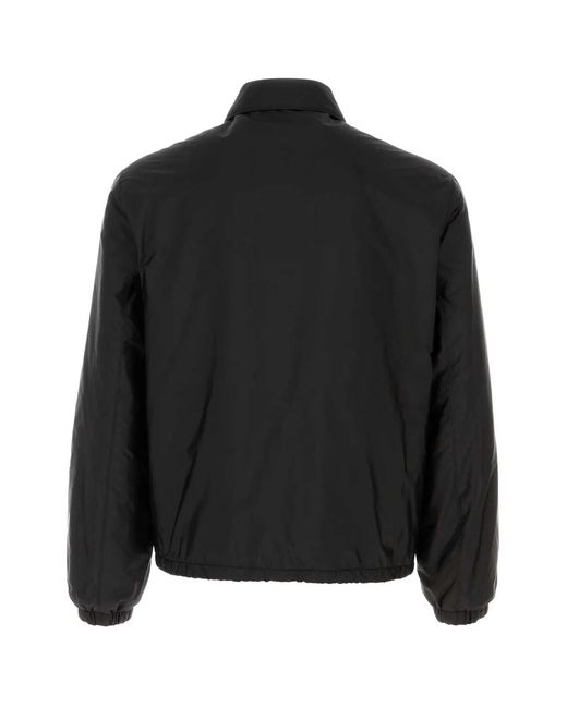 Prada Black Re-Nylon Padded Jacket for men