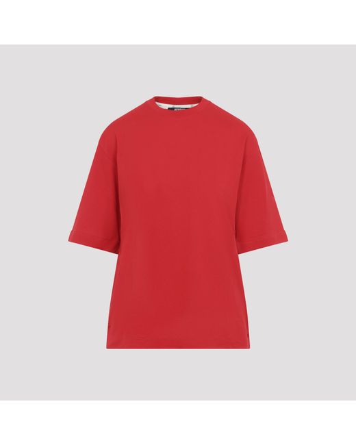 Jacquemus Red Oversized T-Shirt