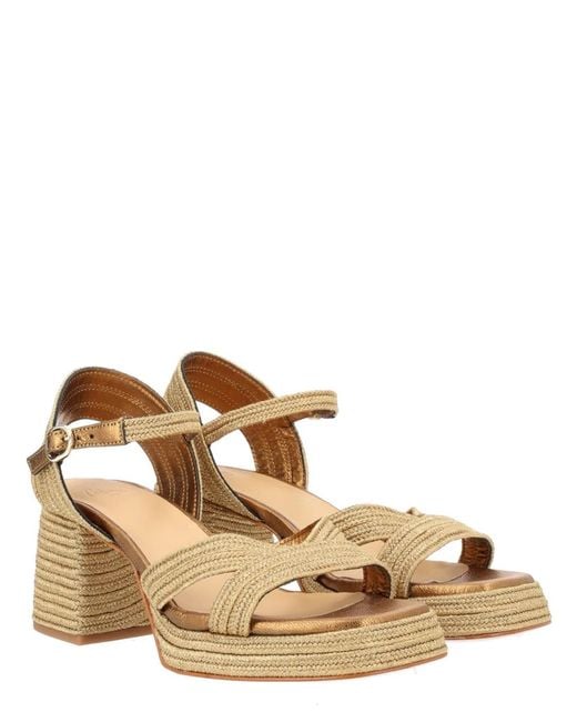 Castaner Metallic Castañer Espadrille Vallita